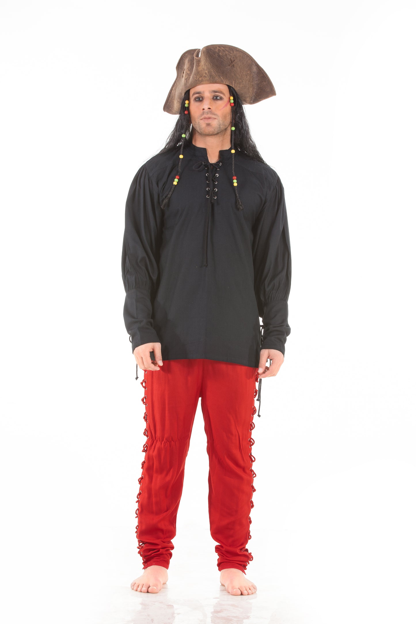 Lace-Up Pants