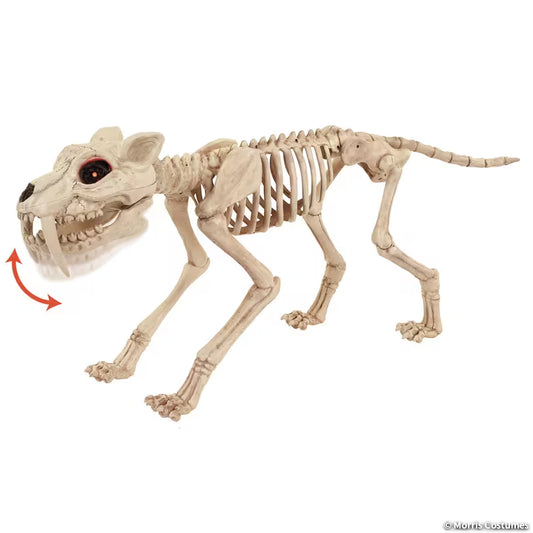 ANIMATED SKELETON TIGER
