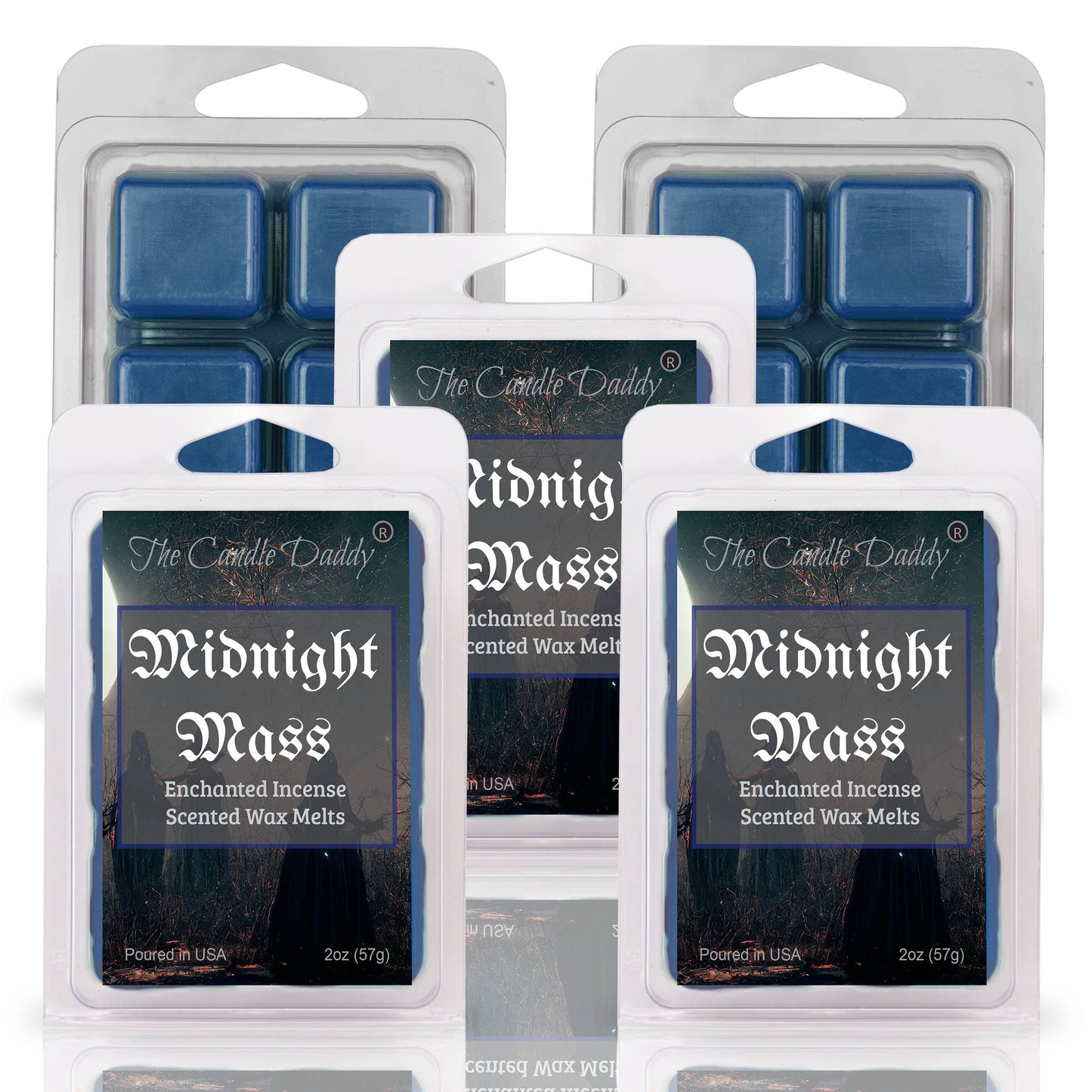 The Candle Daddy - FUNNY FALL HALLOWEEN - MIDNIGHT MASS - INCENSE WAX MELT