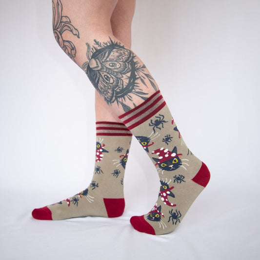 Halloween Kitties Crew Sock Pack | 2 Designs
