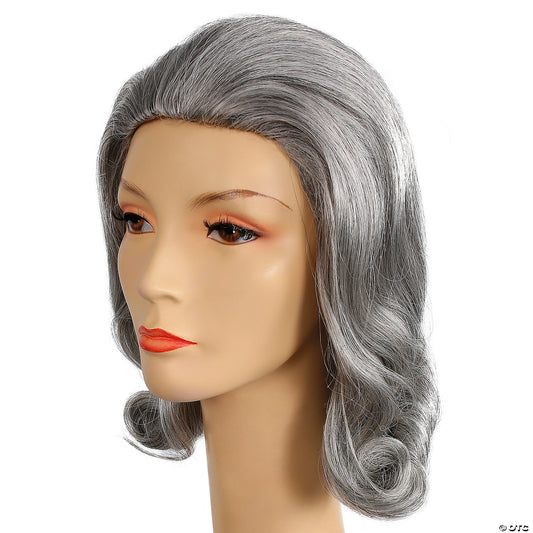 1960S PAGEBOY WIG-DKBRWNGRAY75