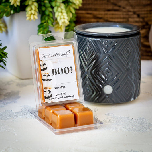 The Candle Daddy - FUNNY FALL HALLOWEEN - Boo! Pumpkin Spice Wax Melts
