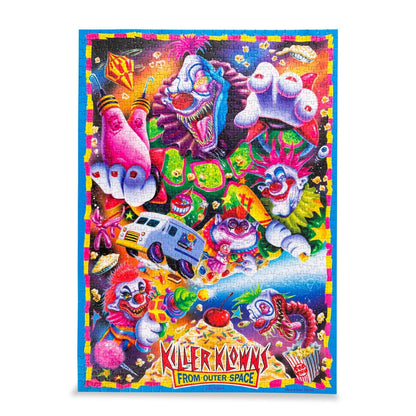 Killer Klowns Collage 1000 Piece Jigsaw Puzzle