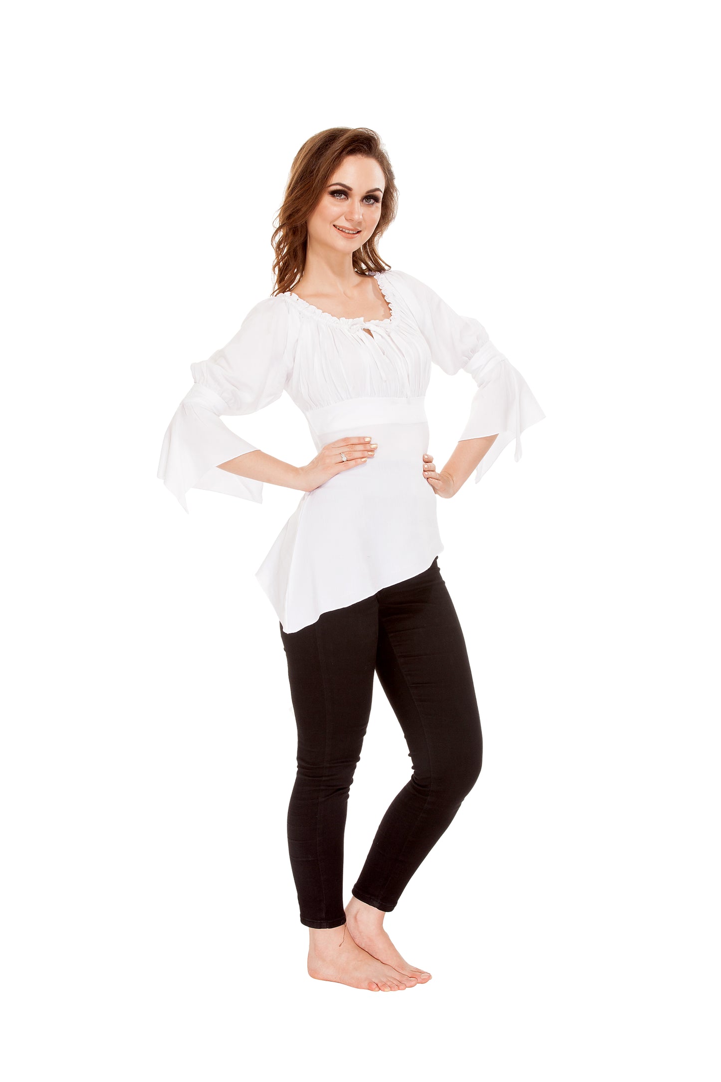 Felicia High-Low Hem Blouse