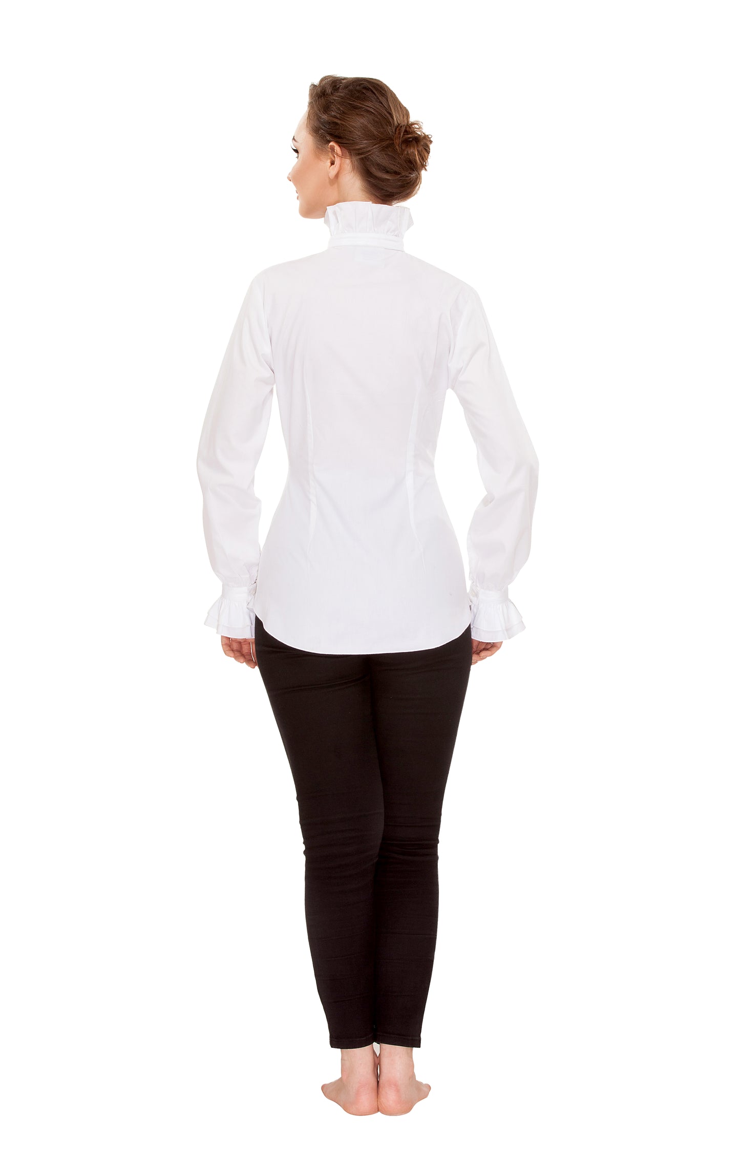 Zylphia Stand-up Collar Blouse