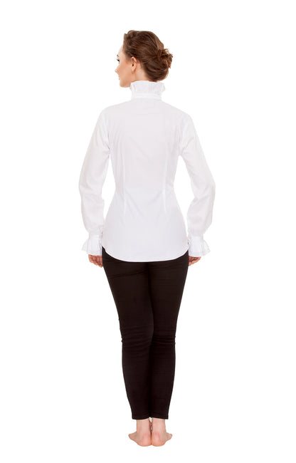 Zylphia Stand-up Collar Blouse