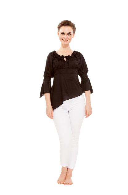 Felicia High-Low Hem Blouse