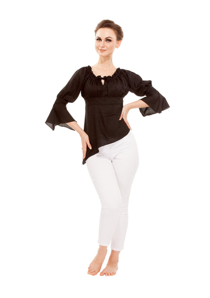 Felicia High-Low Hem Blouse
