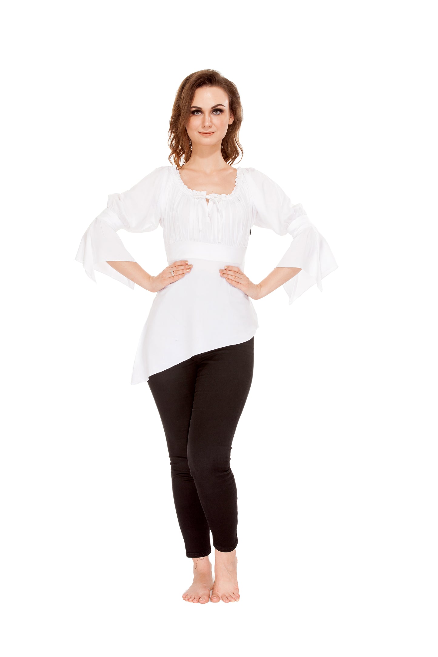 Felicia High-Low Hem Blouse