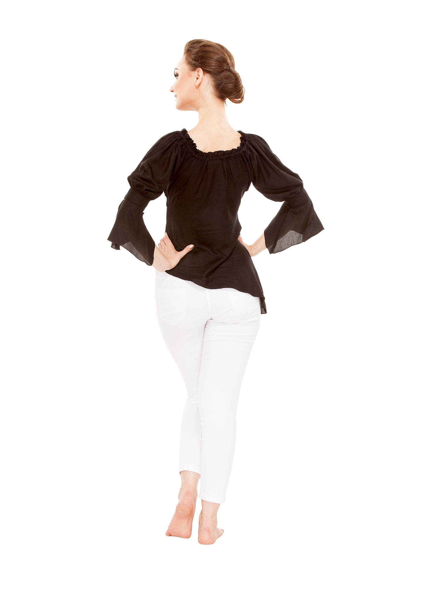Felicia High-Low Hem Blouse