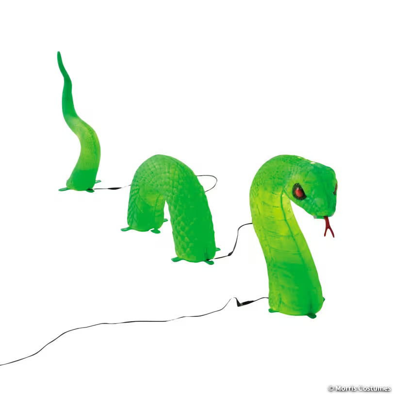 20" Light-Up Green Lawn Snake