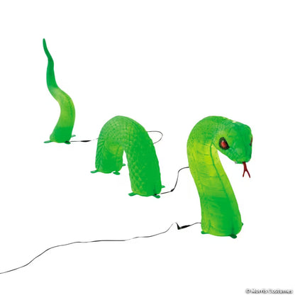 20" Light-Up Green Lawn Snake