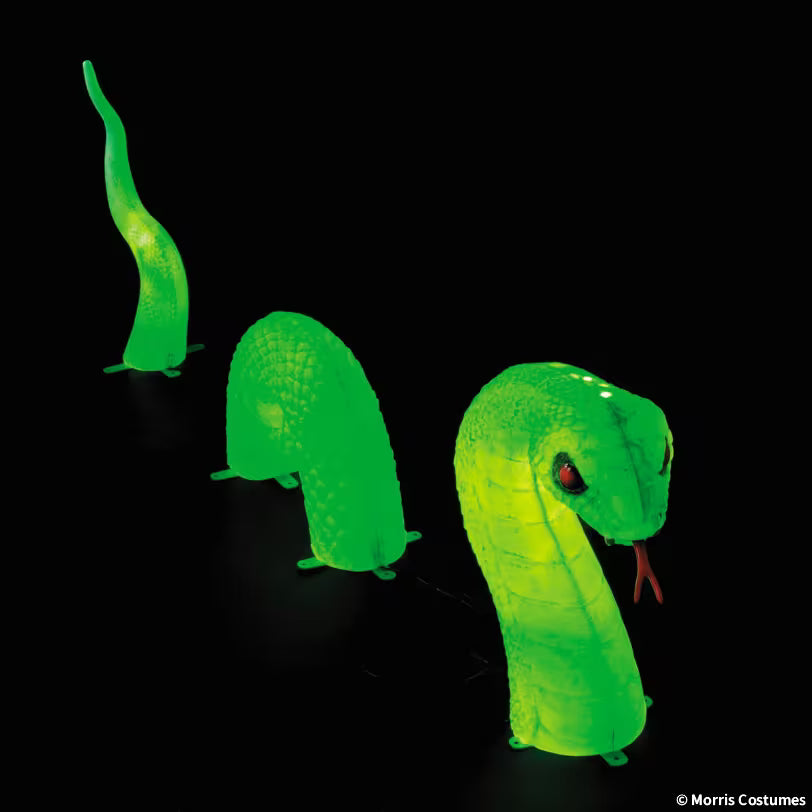 20" Light-Up Green Lawn Snake