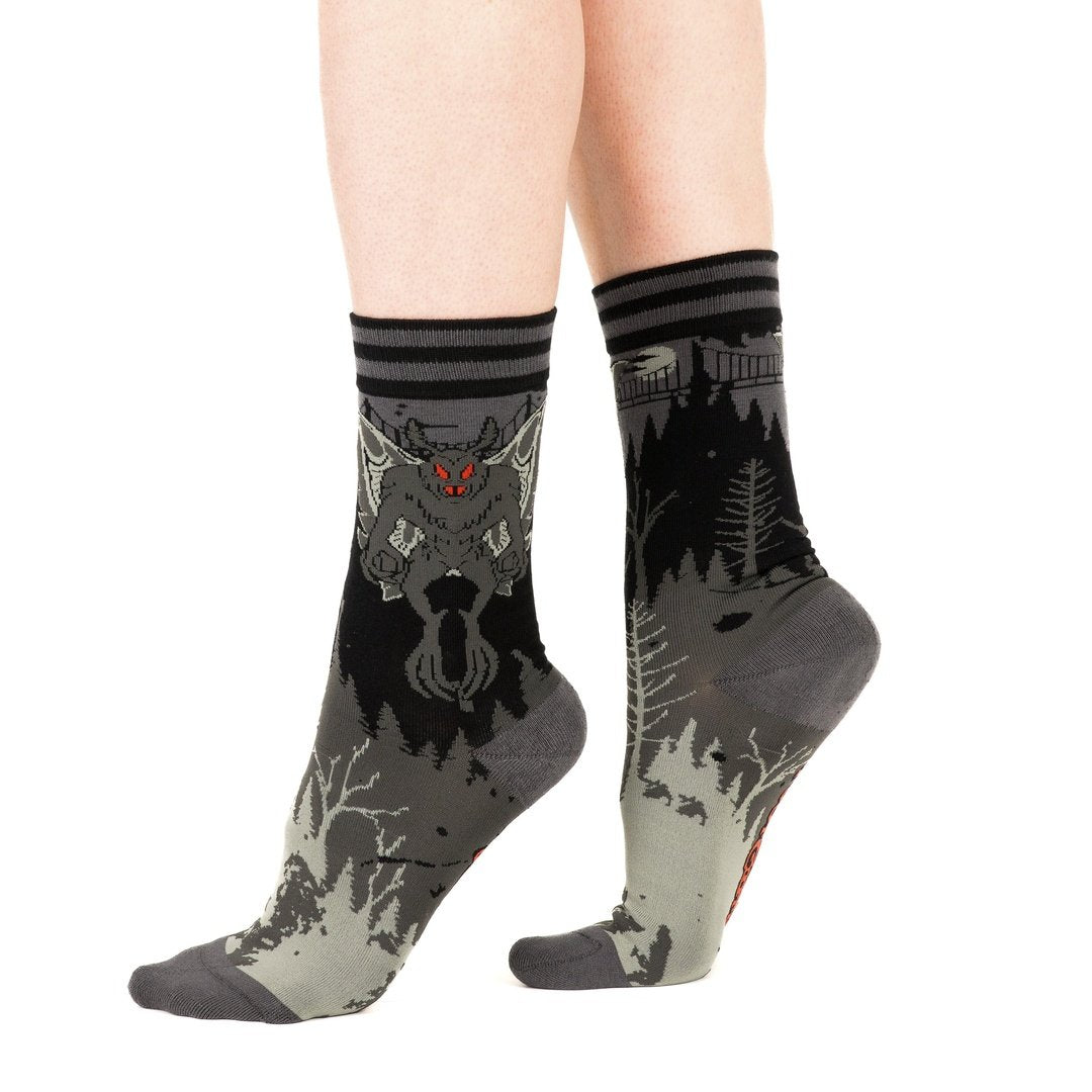 Mothman Ankle and Crew Sock Pack | 2 Designs