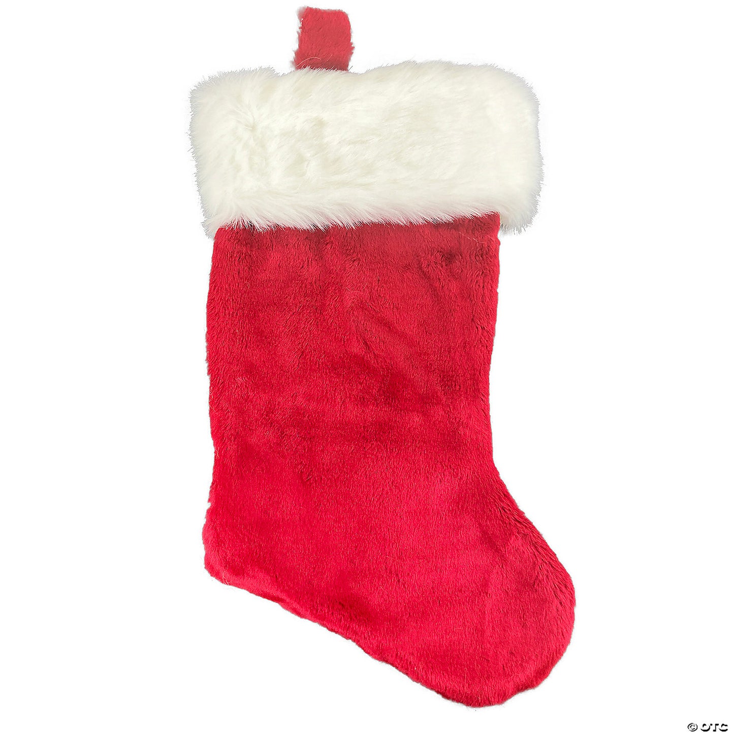 SANTA STOCKING 21 IN RED