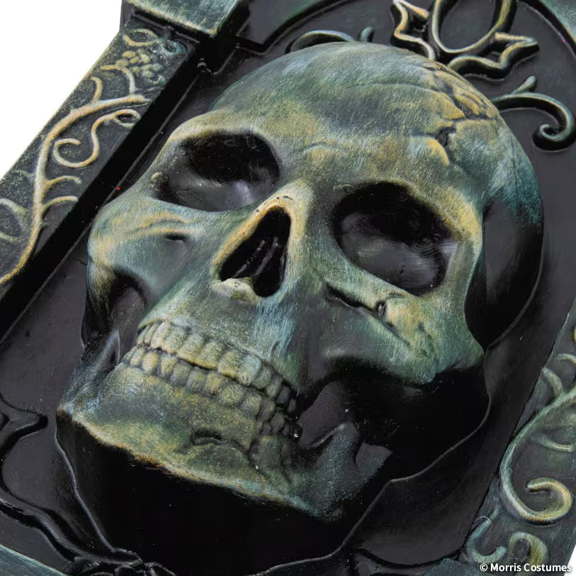 21 INCH TOMBSTONE W SKULL