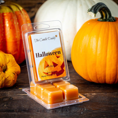 The Candle Daddy - Halloween - Pumpkin Scented Wax Melt Cubes - 2 Ounce