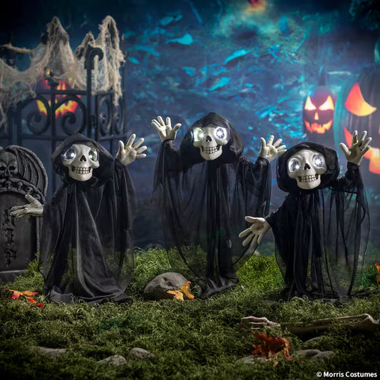 LIGHT UP STAKE OF REAPER SET OF 3