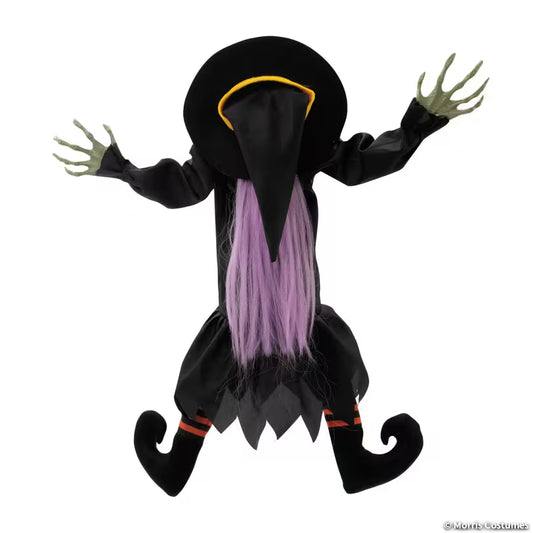 2.5 FT HANGING ANIMATED WITCH
