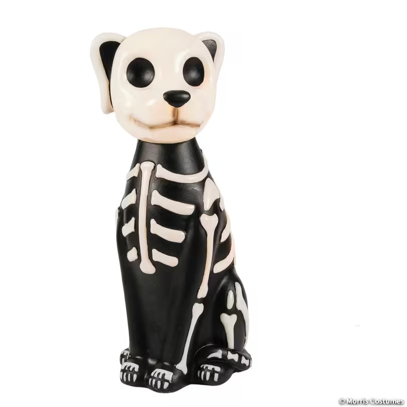 24IN BLOW MLD SKELETON DOG W C7 LED LGHT