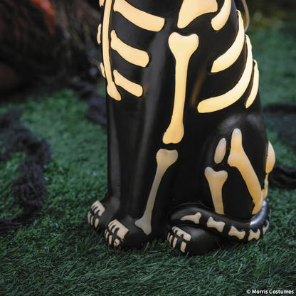 24IN BLOW MLD SKELETON DOG W C7 LED LGHT