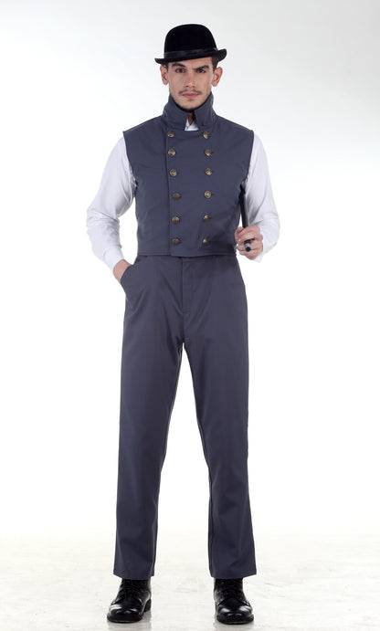 Canvas Classic Pants-Grey