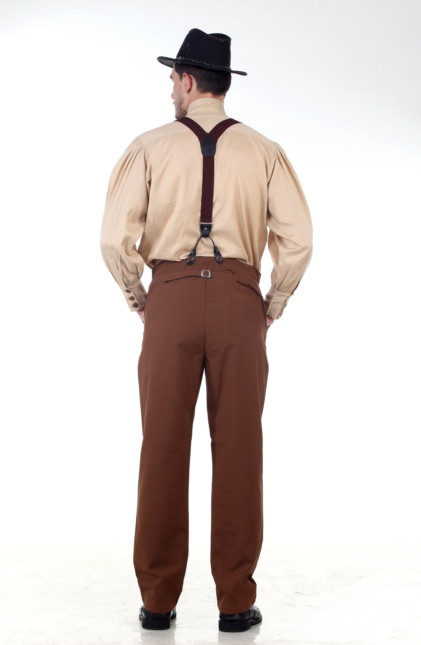 Classic Steampunk Pants-Brown