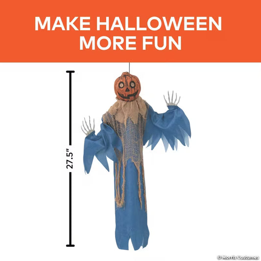 2.5 FT  HANGING PUMPKIN MAN