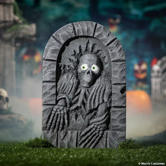 TOMBSTONE WITH MOVING EYES