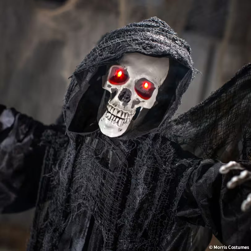 6 FT ANIMATED STANDING REAPER WITH WINGS