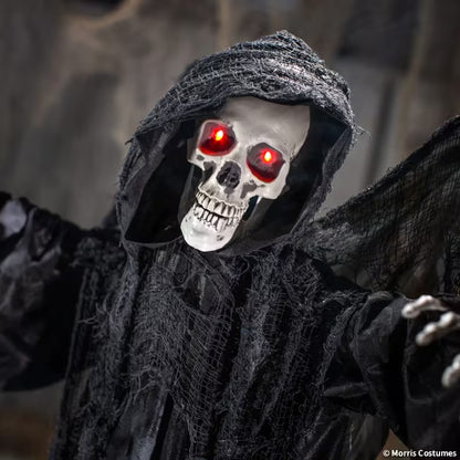 6 FT ANIMATED STANDING REAPER WITH WINGS