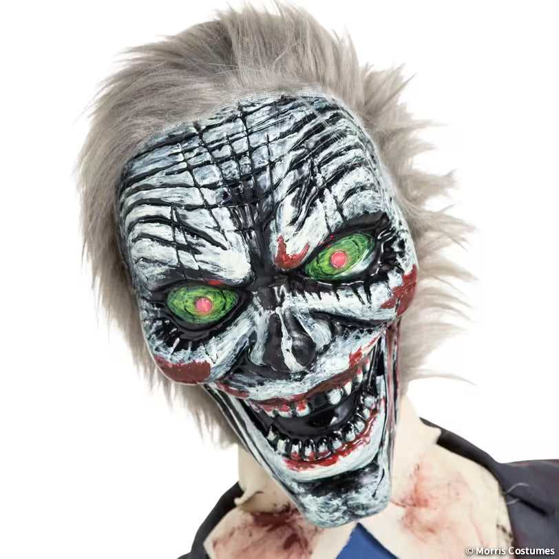33" Animated Light-Up Raising Ground Breaker Zombie with Sound Halloween Decoration