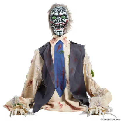 33" Animated Light-Up Raising Ground Breaker Zombie with Sound Halloween Decoration