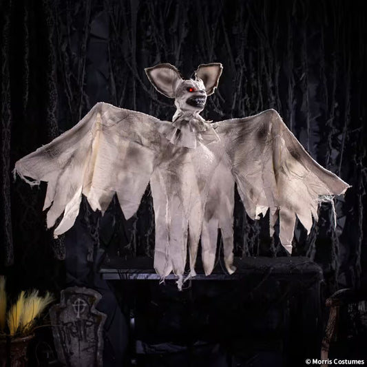 35" Animated Light-Up Hanging Bat
