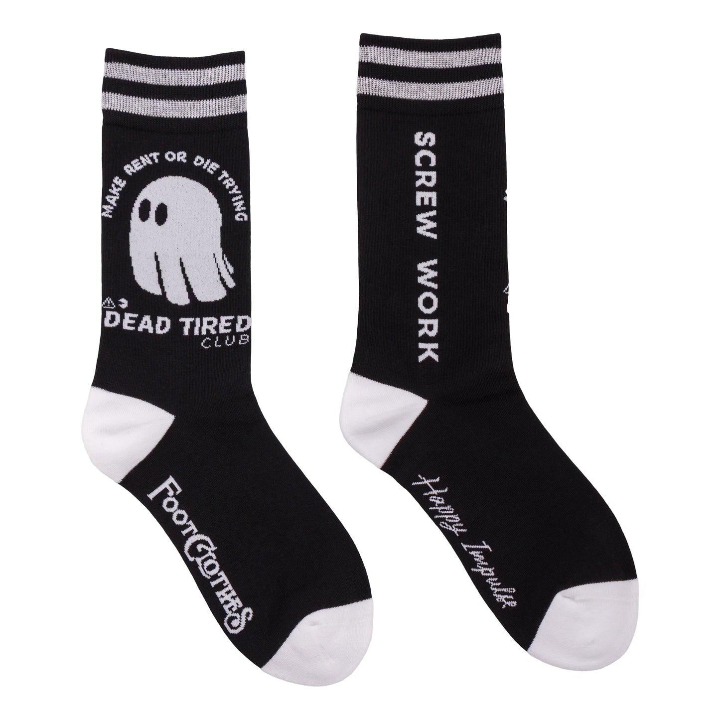 FootClothes x Happy Impulse Crew Sock Pack | 4 Designs