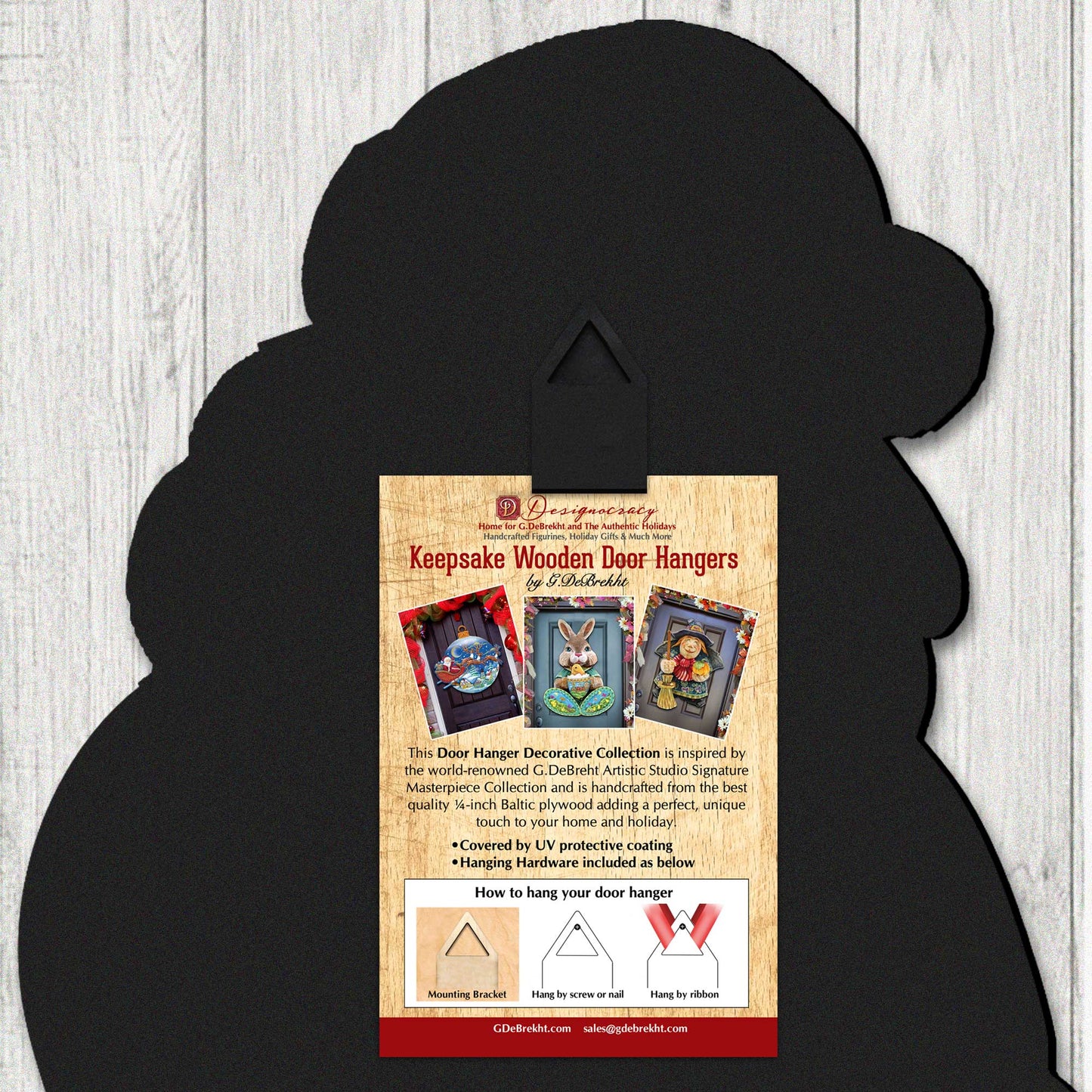 Dracula Door Hanger by G. Debrekht - Halloween Decor - 8652822H