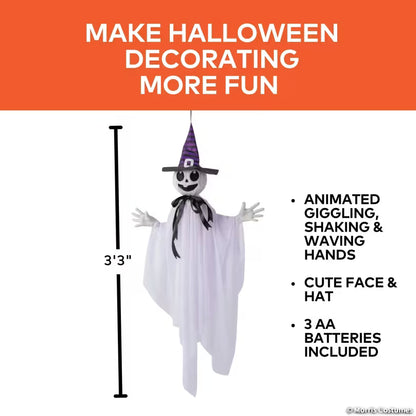 ANIMATED HANGING GHOST