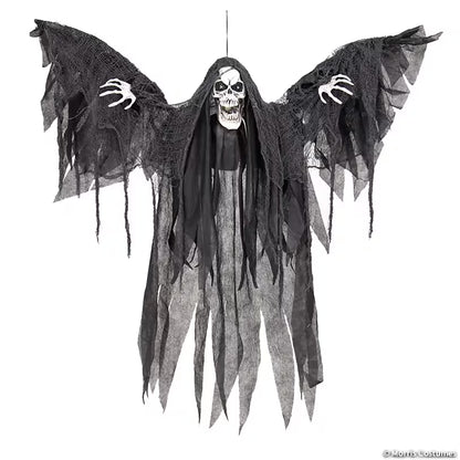 3 FT HANGING ANIMATED REAPER W/WINGS