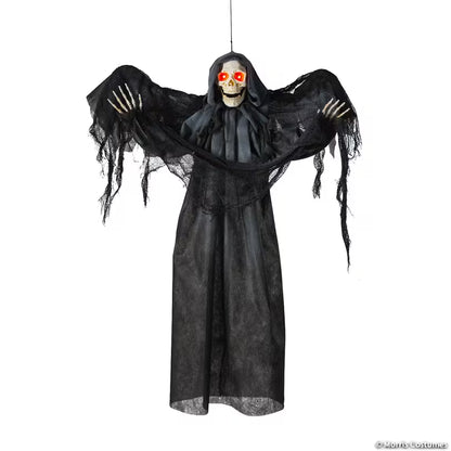 3 FT HANGING ANIMATED REAPER W/WINGS