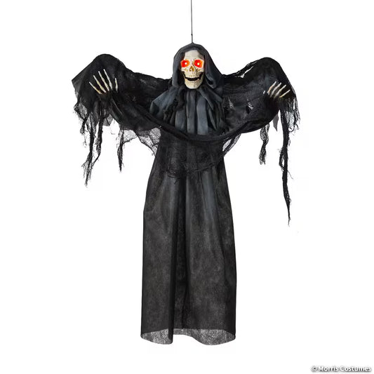 3 FT HANGING ANIMATED REAPER W/WINGS