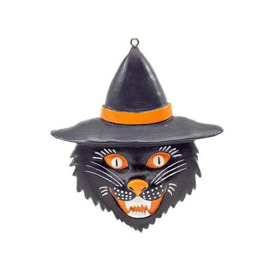 Horrornaments - Witch Cat Flatback Ornament - Dr. Hyde's Laboratory