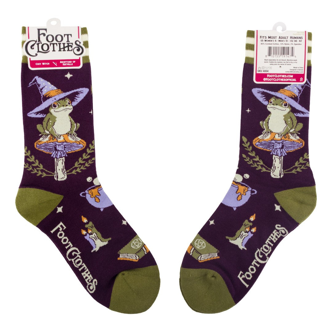 PREORDER Archtoad of Hatville Crew Socks