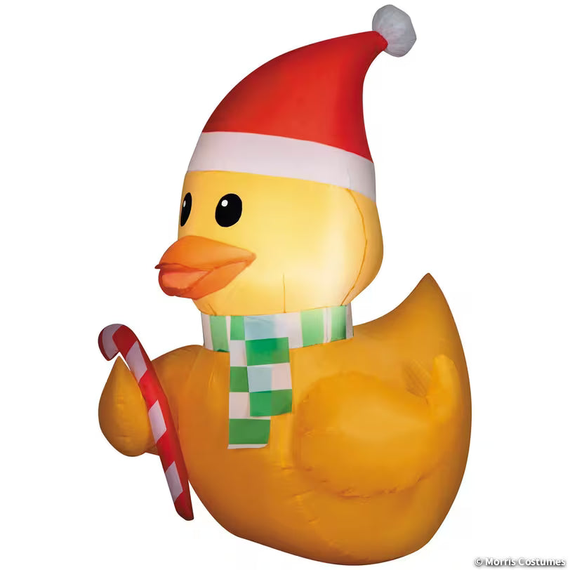 Christmas Duck Airblown Inflatable Decoration