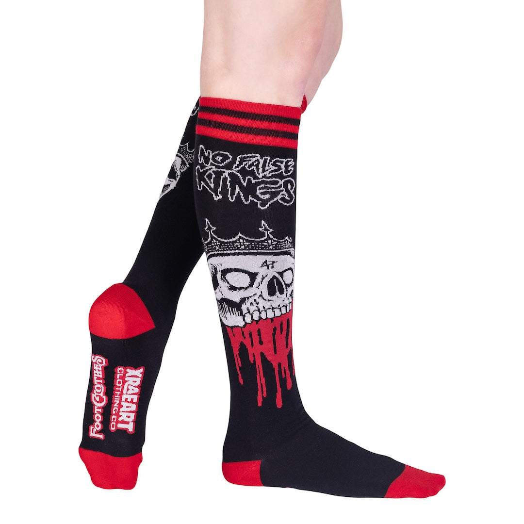 No False Kings, No Idol Gods Knee High Socks