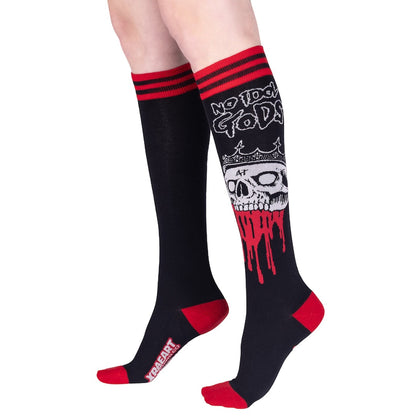 No False Kings, No Idol Gods Knee High Socks