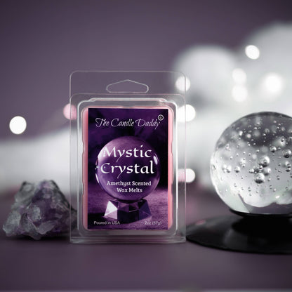 The Candle Daddy - MYSTIC CRYSTAL - AMETHYST CRYSTAL SCENTED WAX MELT