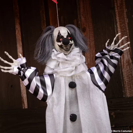 3.5 FT ANIMATED HANGING CLOWN