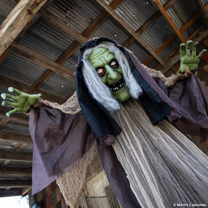 5 FT STANDING HUNCHBACK WITCH
