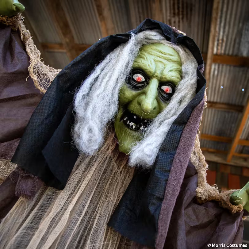 5 FT STANDING HUNCHBACK WITCH