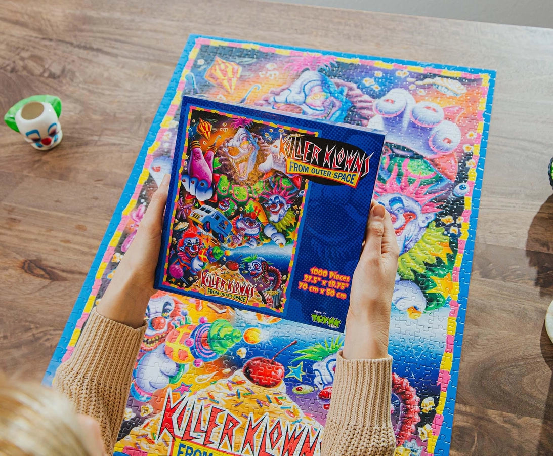 Killer Klowns Collage 1000 Piece Jigsaw Puzzle